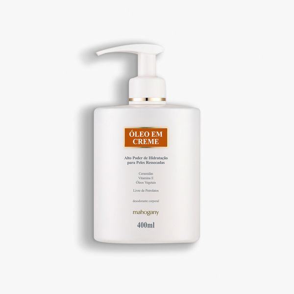 Óleo em Creme Mahogany 400ml